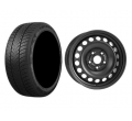 roata golf 7 octavia 3 leon iarna Roata completa VW Golf 7, Skoda Octavia 3, Seat Leon janta otel ALCAR 7755 6x15 + anvelopa Iarna Triangle TW401 195/65R15 91H